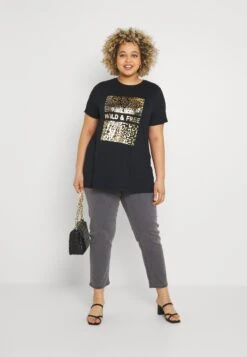 ONLY CARMAKOMA Careneda Mom Ankle - Relaxed Fit Jeans - Medium Grey Denim -ONLY Winkel b11cf2cf5d23442b9c577918540b4036