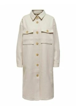 ONLY Shacket- Mantel - Cloud Dancer