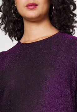 ONLY CARMAKOMA Carmelania Glitter- Blouse - Acai -ONLY Winkel b2bead81529244a3bd8441cc4d57dd97