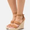 ONLY Shoes Onlamelia - Sandalen Met Hoge Hak - Cognac