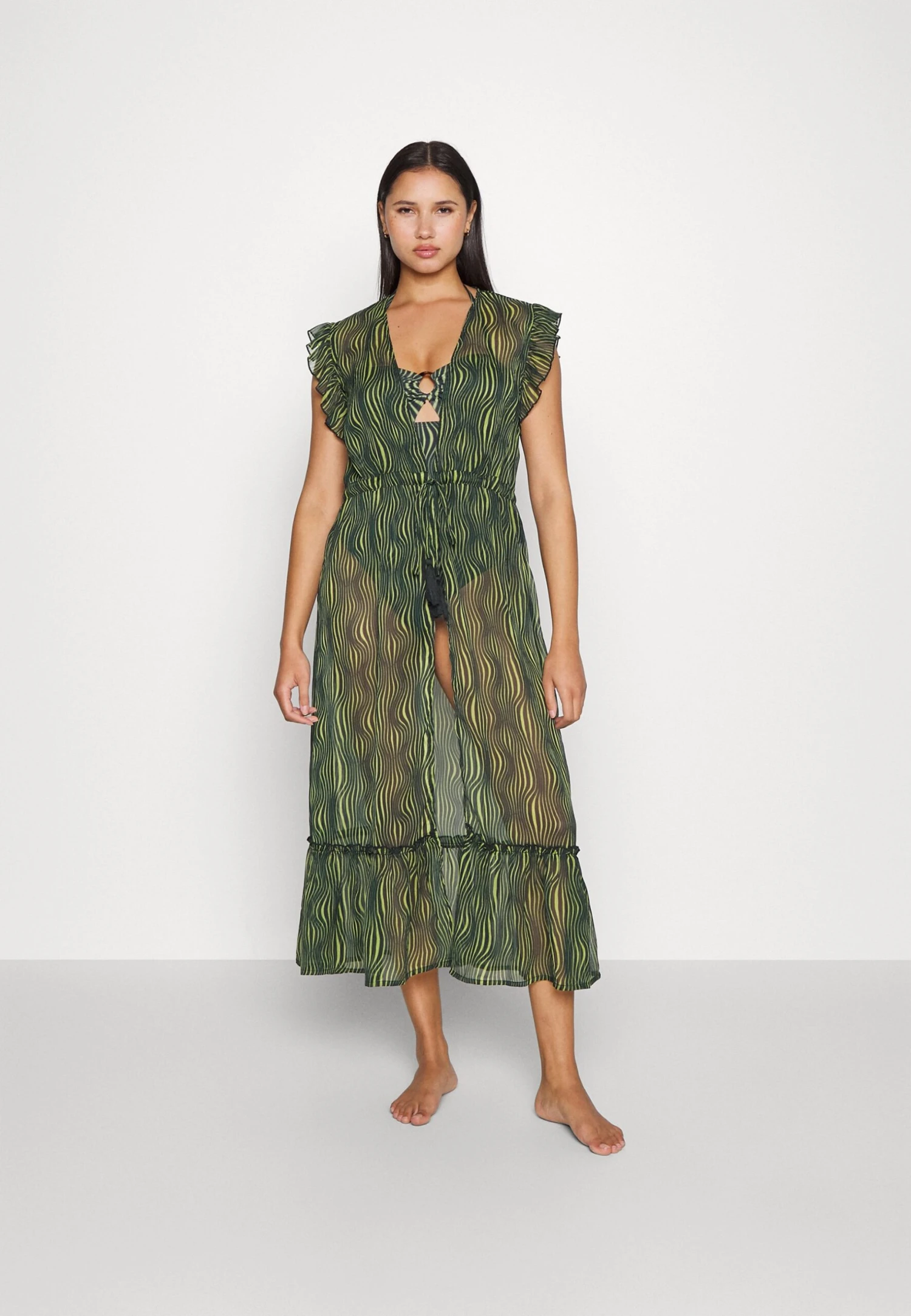 ONLY Onllilja Life Beach Dress - Strandaccessoire - Dark Green 3 ONLY Onllilja Life Beach Dress - Strandaccessoire - Dark Green