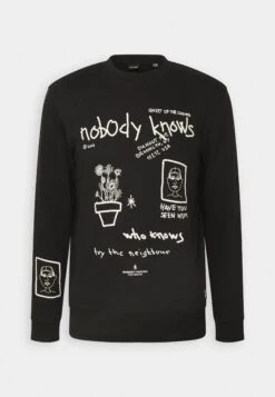 Only & Sons Onsfernando Draw Crew Unisex - Sweater - Black -ONLY Winkel bbf3c82642e14885ab56f92541f61669