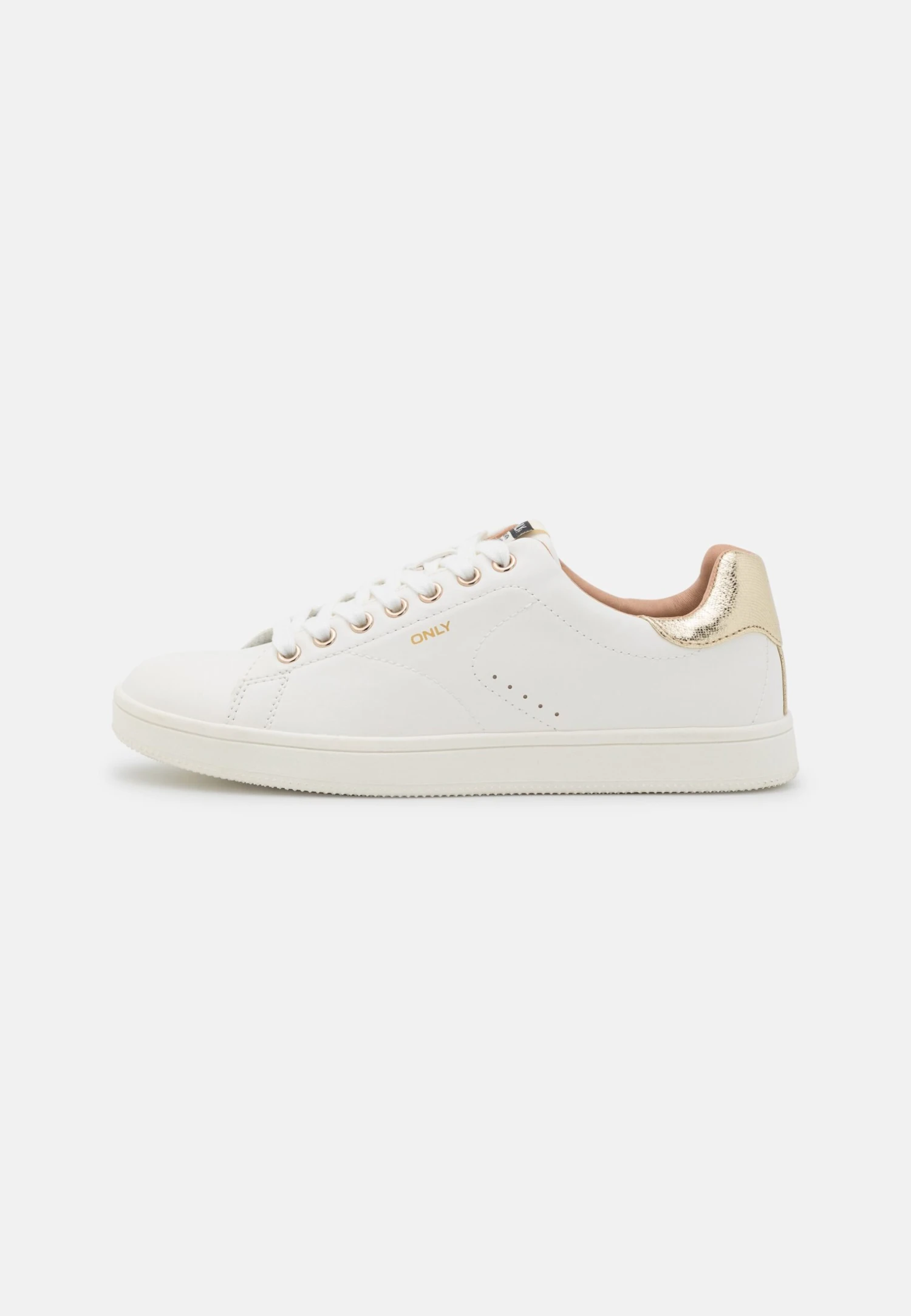 ONLY Shoes Onlshilo - Sneakers Laag - White/Gold 4 ONLY Shoes Onlshilo - Sneakers Laag - White/Gold - Afbeelding 2
