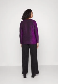 ONLY CARMAKOMA Carmelania Glitter- Blouse - Acai -ONLY Winkel bfb32508f45242c19dc860e52fa54a3c