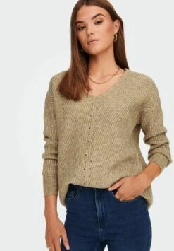 ONLY V-Ausschnitt - Trui - Bistre -ONLY Winkel c0bb5986b9bd4dd5a75d9fcc770f6cf6