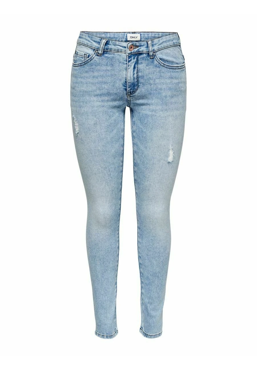 ONLY Yasmin - Jeans Skinny Fit - Light Blue Denim 3 ONLY Yasmin - Jeans Skinny Fit - Light Blue Denim