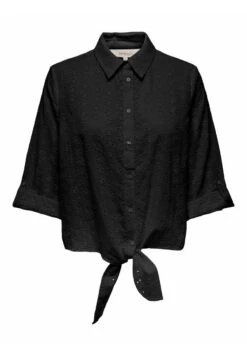 ONLY Geknotete - Overhemdblouse - Black 12 ONLY Geknotete - Overhemdblouse - Black -ONLY Winkel c2df3d60148542c597d7edea799bb23a