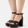 ONLY Shoes Onlautum - Sandalen Met Hoge Hak - Black