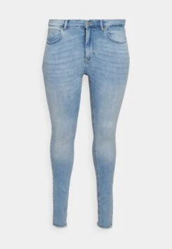 ONLY CARMAKOMA Carwilly Reg - Jeans Skinny Fit - Light Blue Denim -ONLY Winkel c4bb1e1effcb4f85a1af14db0e43241c