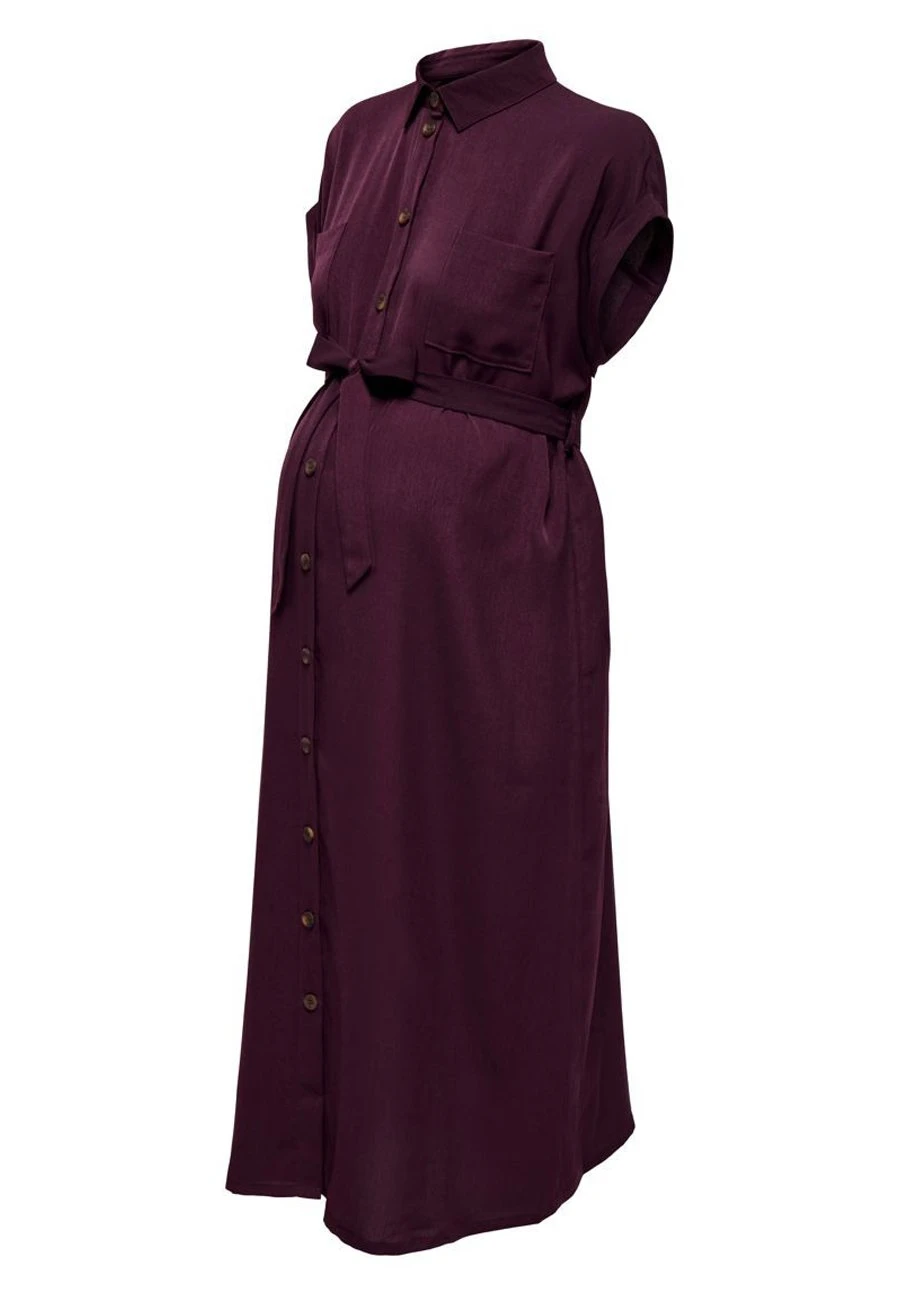 ONLY MATERNITY Olmhannover- Blousejurk - Winetasting 9 ONLY MATERNITY Olmhannover- Blousejurk - Winetasting - Afbeelding 7