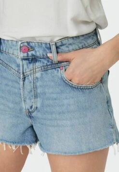 ONLY High Waist - Jeansshort - Medium Blue Denim -ONLY Winkel ca8fbc417ed442908519406719f79914