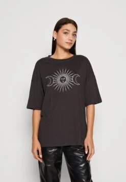 ONLY Onljoyfull Oversized - T-Shirt Print - Phantom
