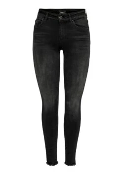 ONLY Onlblush Raw - Jeans Skinny Fit - Black Denim -ONLY Winkel cdb3c08cb1ea44db8be305a445952f29