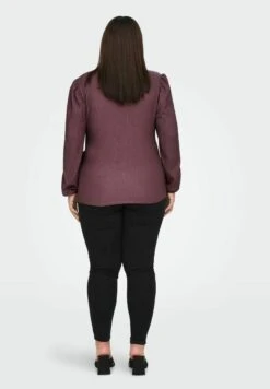 ONLY CARMAKOMA Curvy Wickel - Blouse - Rose Brown -ONLY Winkel d457632a898e40a3b37fed79f87c95dc