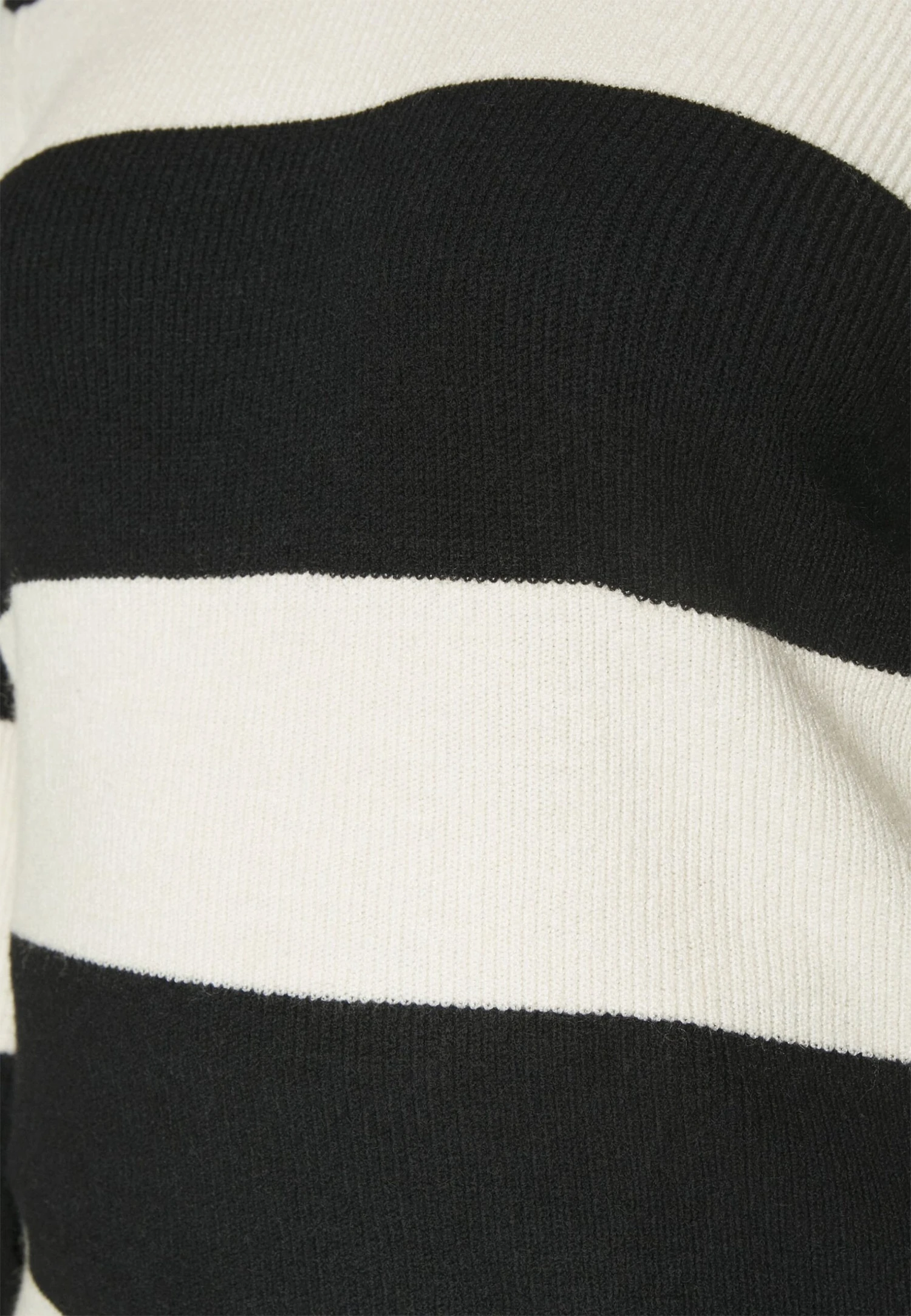 ONLY CARMAKOMA Carnew Daria Plus Size - Trui - Black/White/Gray Melange 7 ONLY CARMAKOMA Carnew Daria Plus Size - Trui - Black/White/Gray Melange - Afbeelding 5