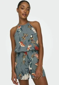 ONLY Gemusterter - Jumpsuit - Balsam Green -ONLY Winkel d7a30a91c1cd4977b710182db19d89d4