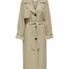 ONLY Onlchloe Single - Trenchcoat - Humus -ONLY Winkel d90db5ac3a954a5ebf0f7c8345ff742f