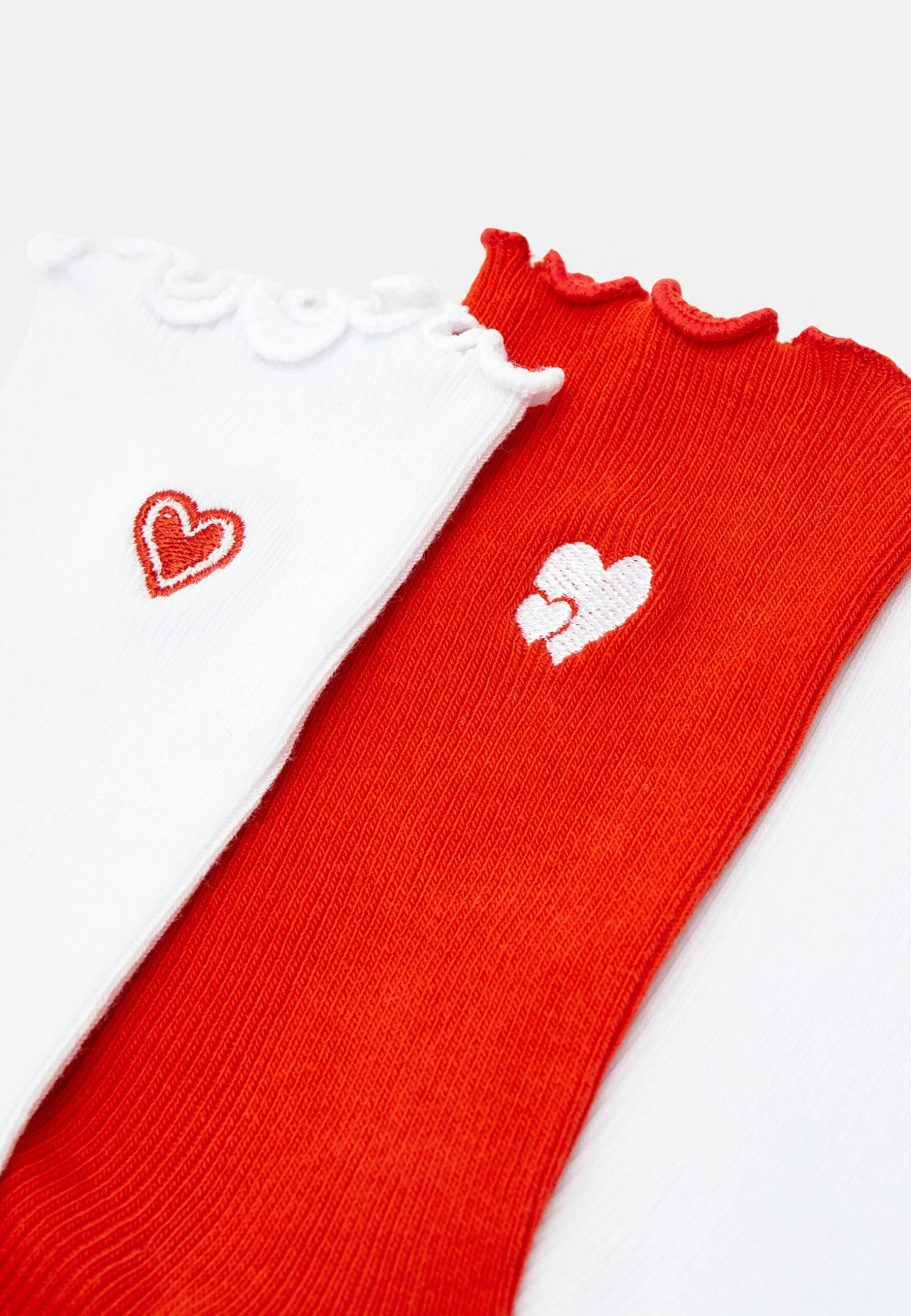 ONLY Onlphoebe Valentine Socks 3 Pack - Sokken - White 4 ONLY Onlphoebe Valentine Socks 3 Pack - Sokken - White - Afbeelding 2