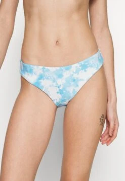 ONLY Onlmolly Tie Dye Brief - Bikinibroekje - Cloud Dancer/Azure Blue Tie Dye