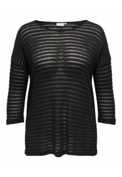 ONLY CARMAKOMA Curvy Rundhals - Trui - Black