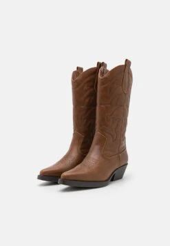 ONLY Shoes Onlbronco - Cowboy-/Bikerlaarzen - Brown -ONLY Winkel de7cdf47b5894a59b988804c65b72583