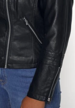 Oncgemma Biker - Imitatieleren Jas - Black -ONLY Winkel e12e89b906da4bcb9463d36795f3a062