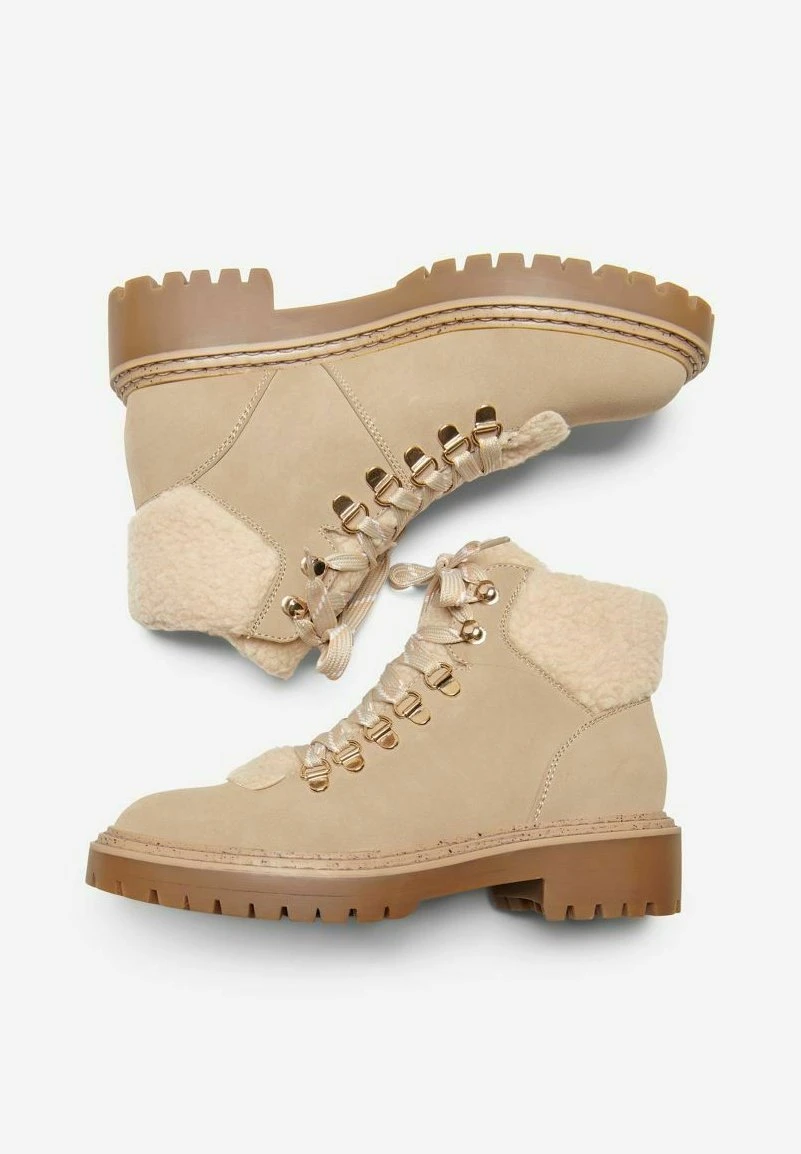 ONLY Shoes Veterboots - Beige 7 ONLY Shoes Veterboots - Beige - Afbeelding 5