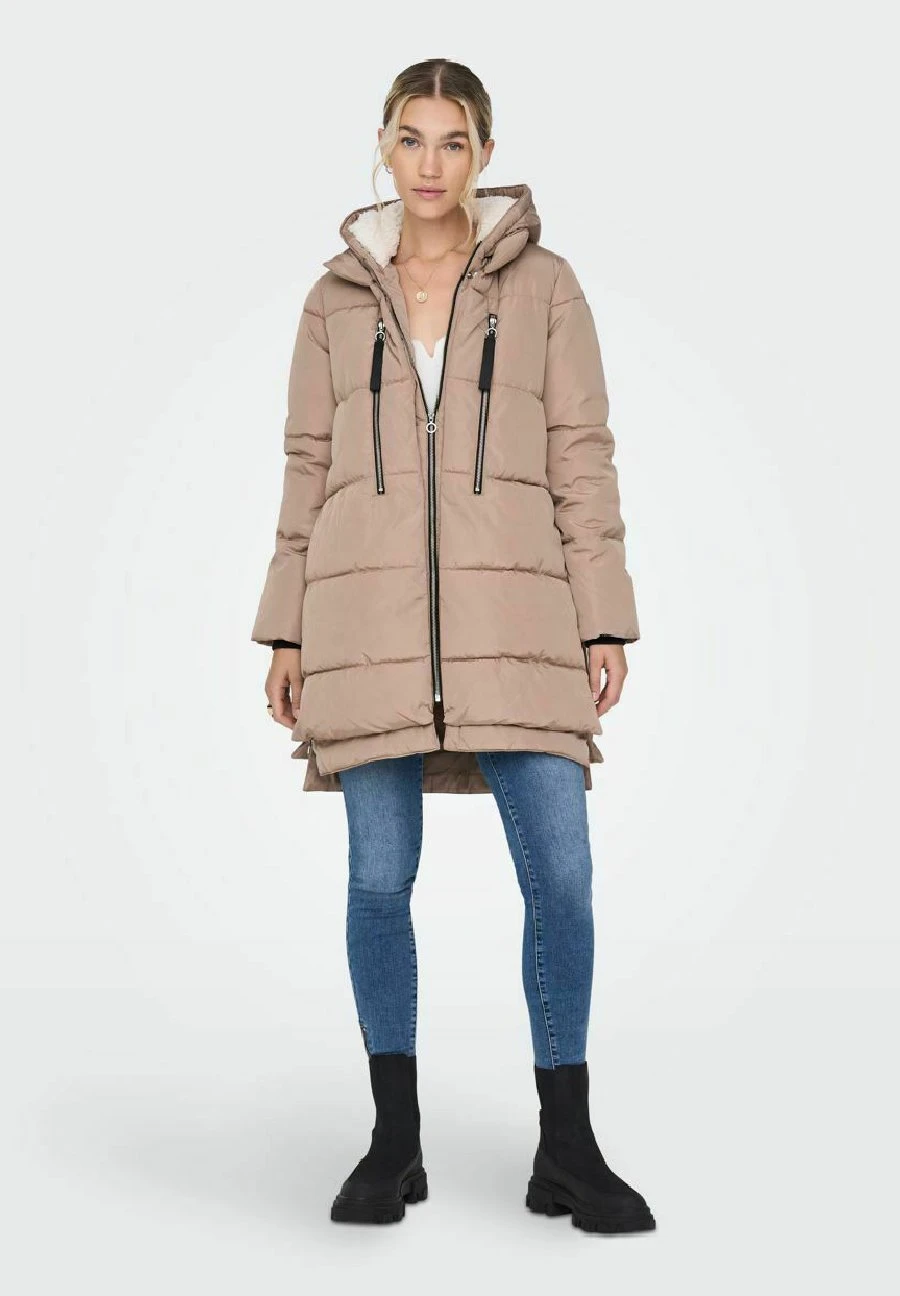 ONLY Onlnora- Winterjas - Crockery 4 ONLY Onlnora- Winterjas - Crockery - Afbeelding 2