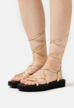 ONLY Shoes Onlmalu Life Chunky Lace Up- Sandalen - Gold