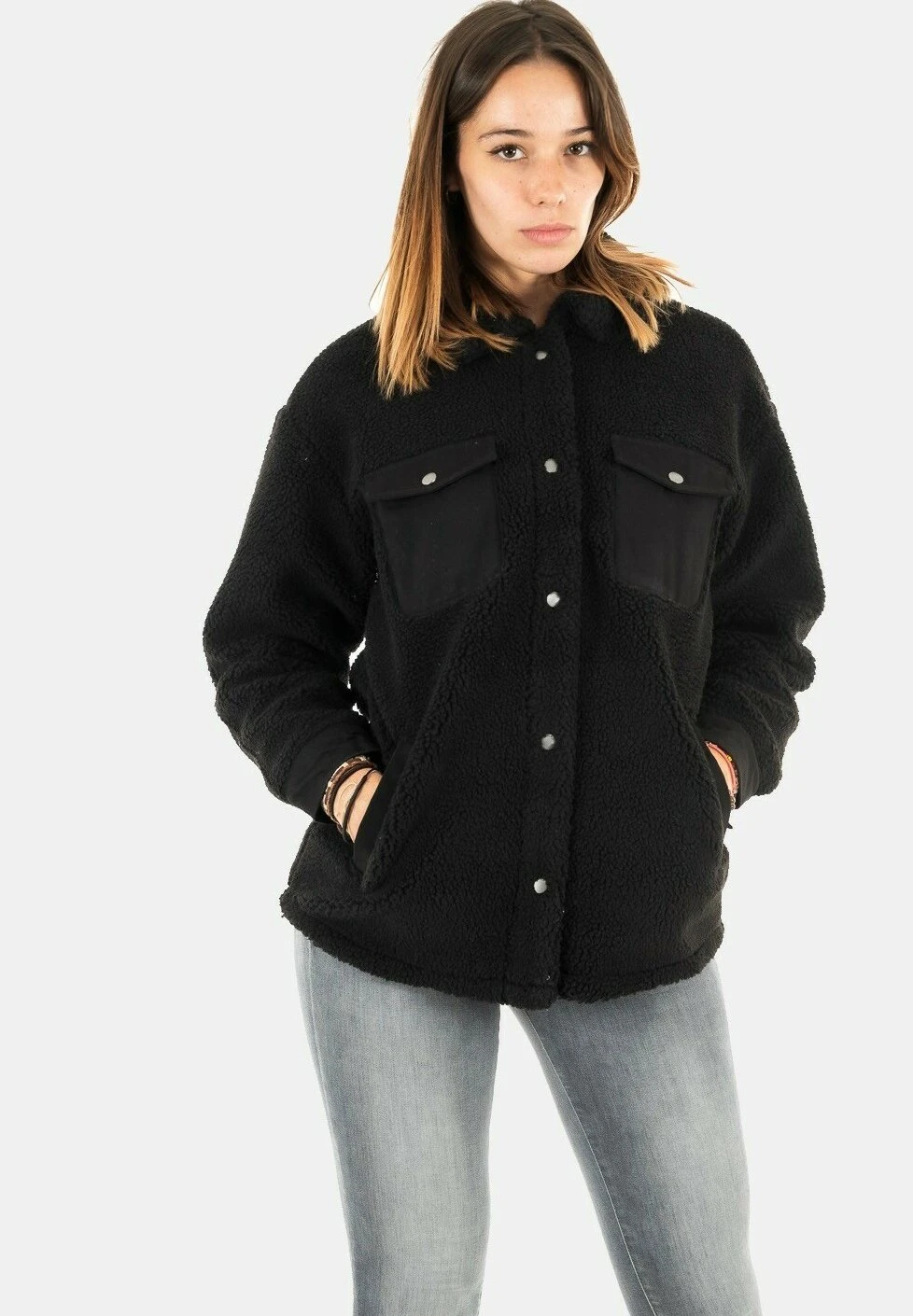 ONLY Fleecejas - Noir 3 ONLY Fleecejas - Noir