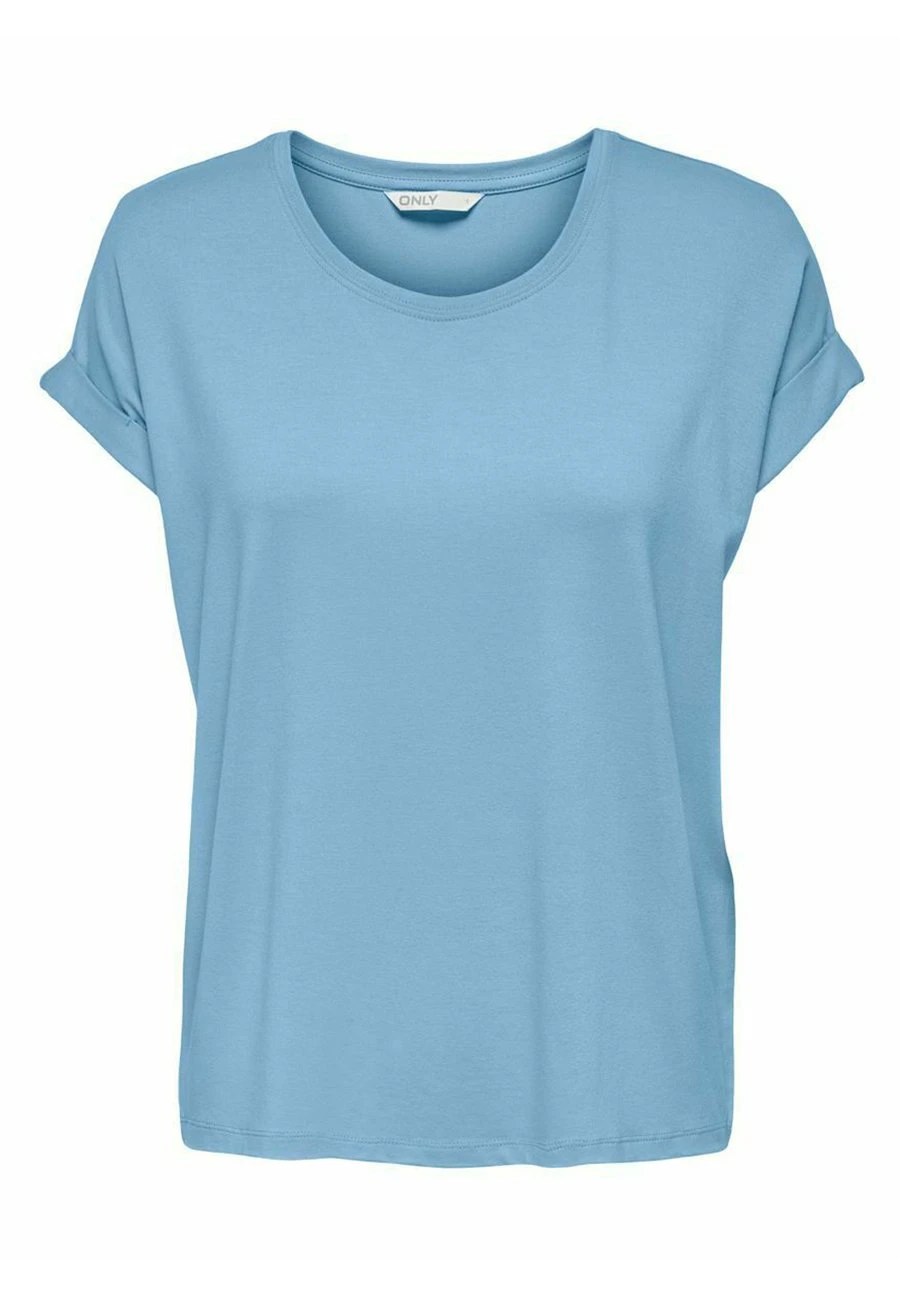 ONLY Moster Ss O-Neck Noos Jrs - T-Shirt Basic - Powder Blue 3 ONLY Moster Ss O-Neck Noos Jrs - T-Shirt Basic - Powder Blue