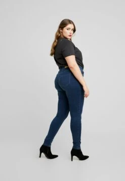 ONLY CARMAKOMA Jeans Skinny Fit - Medium Blue Denim -ONLY Winkel e77711d4d7b340f6a91bf795a97c97da