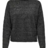 ONLY Strukturierter - Trui - Dark Grey Melange