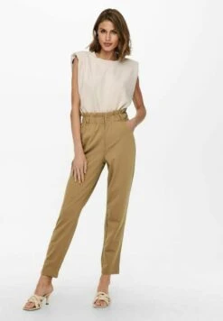 ONLY Onlpoptrash-Ova Life Hw Ank Crt Pnt Noos - Broek - Toasted Coconut -ONLY Winkel e7e35edc9da64636978209574e55d8f5