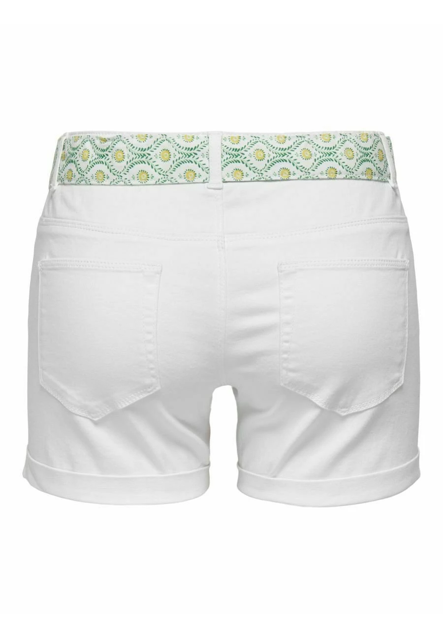ONLY Jeansshort - Bright White 4 ONLY Jeansshort - Bright White - Afbeelding 2