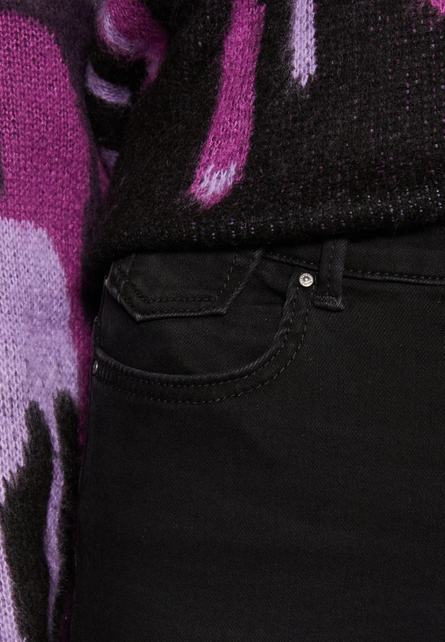 ONLY Onlforever High - Jeans Skinny Fit - Washed Black 6 ONLY Onlforever High - Jeans Skinny Fit - Washed Black - Afbeelding 4