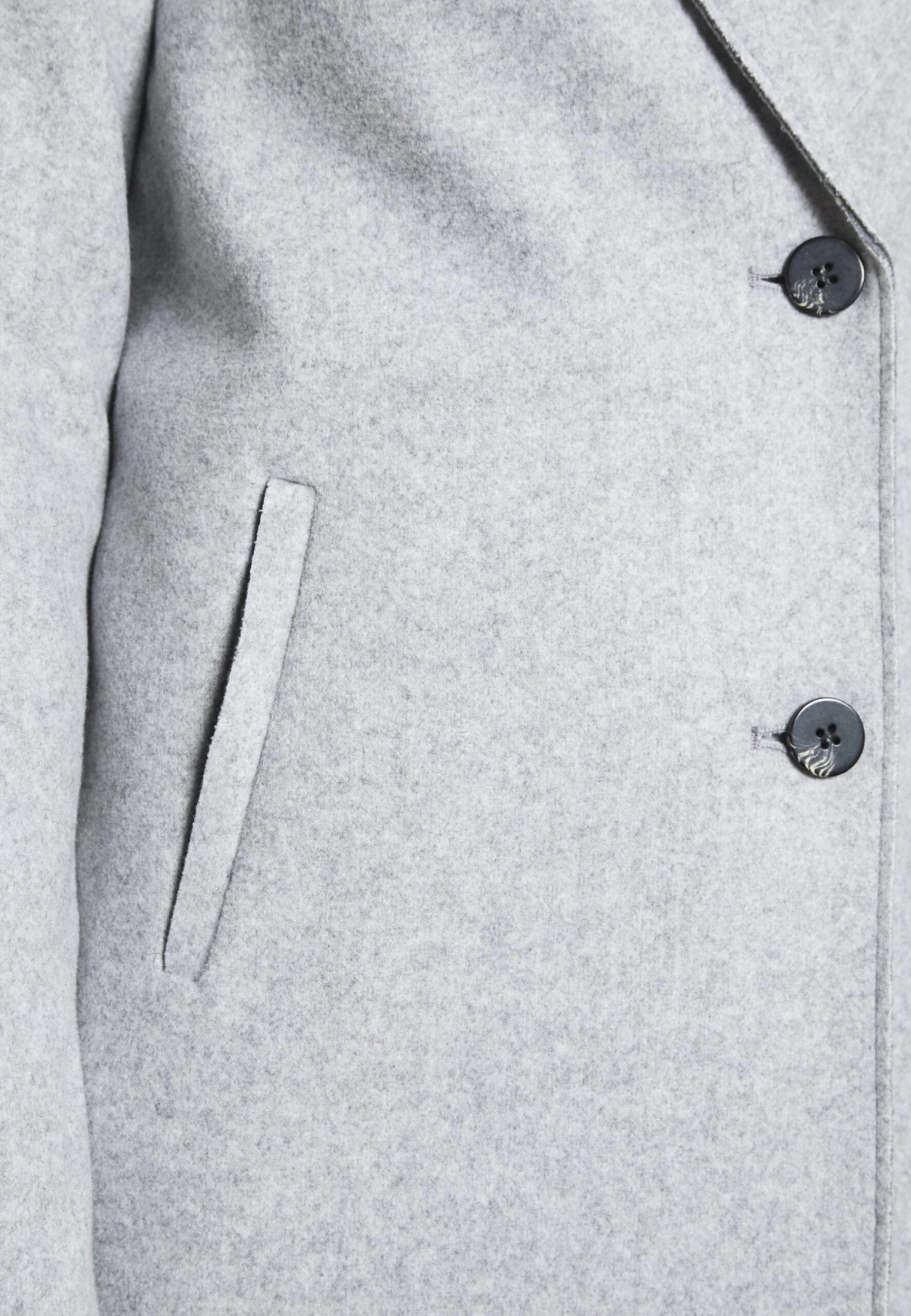 ONLY Otw Noos - Mantel - Light Grey 8 ONLY Otw Noos - Mantel - Light Grey - Afbeelding 6