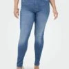 ONLY CARMAKOMA Curvy Carflake High Waist - Jeans Skinny Fit - Medium Blue Denim
