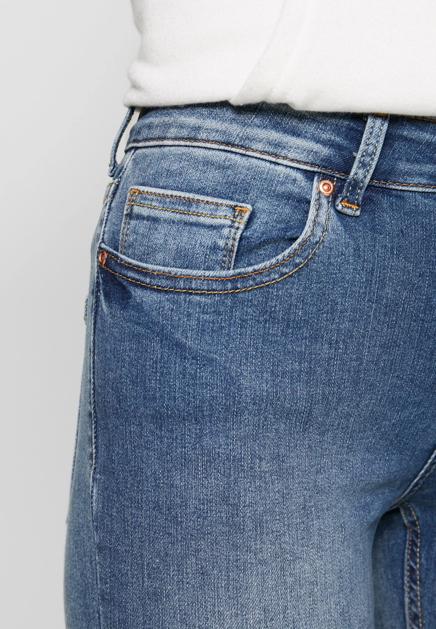 ONLY Jeans Skinny Fit - Light Blue Denim 8 ONLY Jeans Skinny Fit - Light Blue Denim - Afbeelding 6