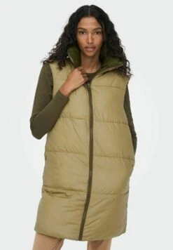 ONLY Weste Wendbare Lange - Bodywarmer - Trench Coat