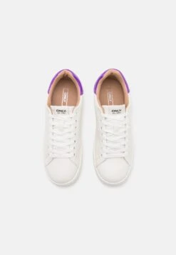 ONLY Shoes Shilo Classic- Sneakers Laag - White/Purple -ONLY Winkel f1f795dd1fbb4f6db6849baf8b6213c1