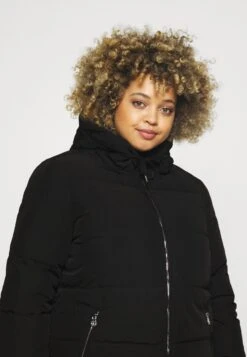 ONLY CARMAKOMA Cardolly Long Puffer Coat Cc Otw - Winterjas - Black -ONLY Winkel f232256f112e4835848ffd011b2f71ad