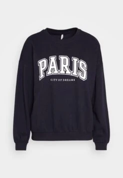 ONLY Onldreamer Academy O Neck - Sweater - Night Sky/Paris -ONLY Winkel f34576ffa2bd4a3d8b086bb0fcb0b0ba