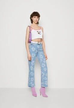 ONLY Onlcamille Print - Straight Leg Jeans - Light Blue Denim -ONLY Winkel f60638ae8a54454c9caffd2148a645b2