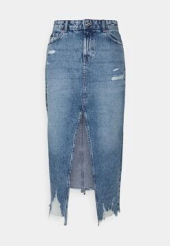 ONLY Onlemma Life Long- Jeansrok - Medium Blue Denim
