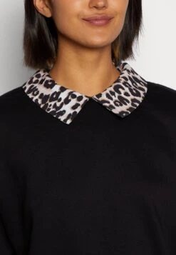 ONLY Onljoda Every - Sweater - Black/Leo -ONLY Winkel fc896c18b4c54556be436cc5784a0139