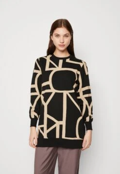 ONLY Onlaudrina Oversize O Neck - Sweater - Black